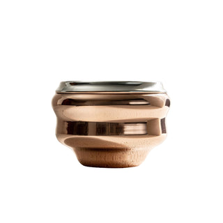 Handcrafted Wavy Solid Copper Tumbler - Available in 3 Elegant Finishes (Copper, Silver, Heat Treate