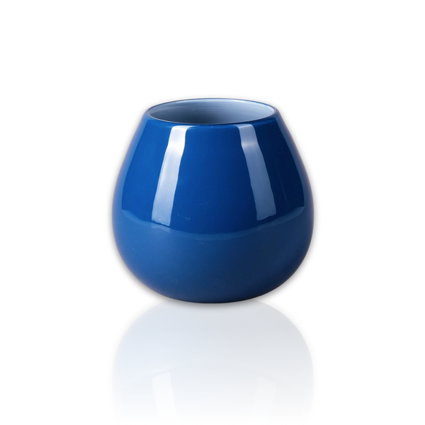 Vetro Terra Glass Tumbler – Deep Blue