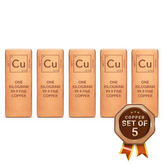 1kg (2.2 lb) Solid Copper Bar – 99.9% Fine Copper – view 5