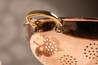 Solid Copper Colander with Tin Interior, 250 mm – view 4