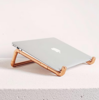 Handcrafted Copper Laptop Stand With Ergonomic Design – Premium Industrial – view 3