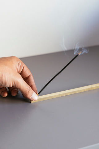 Handmade Brass Incense Holder – view 3
