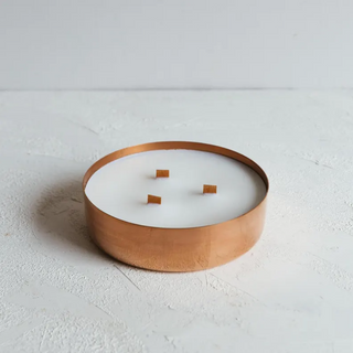 Handmade Set of 2 Copper Candle Holders | Rustic & Eco-Friendly Copper Home – view 3