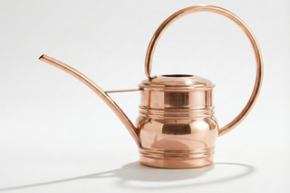 Solid Pure Copper Watering Can for Garden | Handmade Copper Planter Vessel – view 2