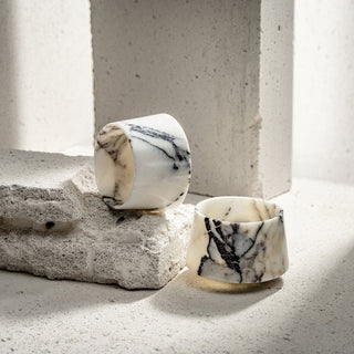 Tumbling Marble Tumblers - Handcrafted Luxury in 3 Unique Marble Finishes ( – view 4