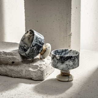 Tumbling Marble Tumblers - Handcrafted Luxury in 2 Unique Marble Finishes ( – view 4