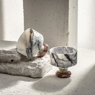 Tumbling Marble Tumblers - Handcrafted Luxury in 2 Unique Marble Finishes ( – view 3