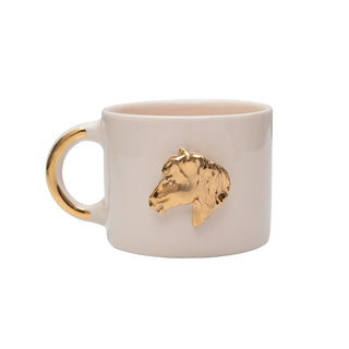 Gallant Rider Valentine’S Day Mug – Handmade Ceramic With Horse Design – view 2