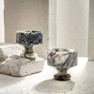Tumbling Marble Tumblers - Handcrafted Luxury in 2 Unique Marble Finishes ( – view 7