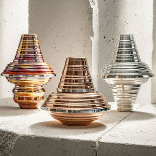Serrated Solid Copper Tumbler - Handcrafted Elegance in 3 Unique Finishes ( – view 11