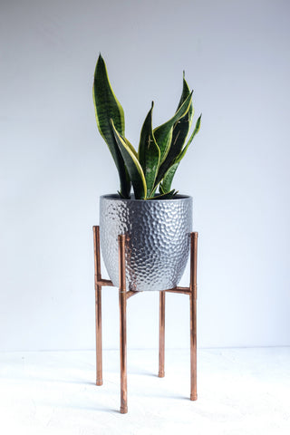 copper plant pot holders Copper Plant Stand