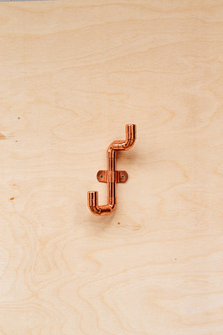 Industrial Copper Double Wall Hook – view 3