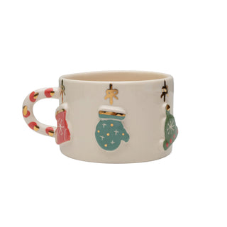 Stocking Fillers Festive Holiday Mug Collection - Holiday Ornament Mug With – view 2