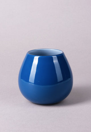 Vetro Terra Glass Tumbler – Deep Blue – view 2