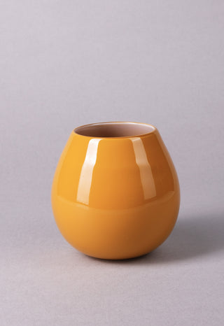 Vetro Terra Glass Tumbler – Golden Yellow – view 2