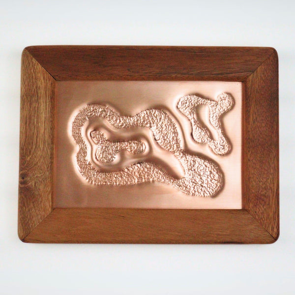 Copper Engraving Art Complete DIY Kit with Frame | Copper Engraved Wooden Framed Art Gift - 200 x 260 mm