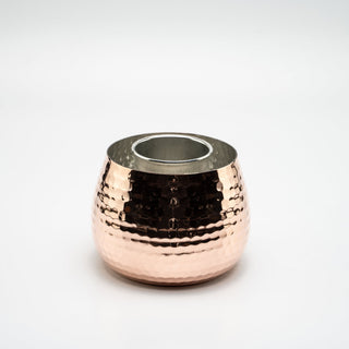 Handcrafted Hammered Copper Ice Bowl – Premium Drink and Glass Cooler Bowl - Alfiq's Store