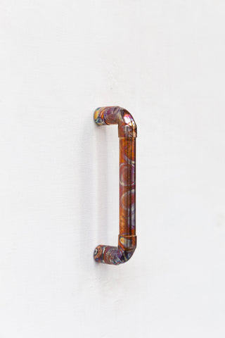Rainbow Patina Solid Copper Handle – view 6