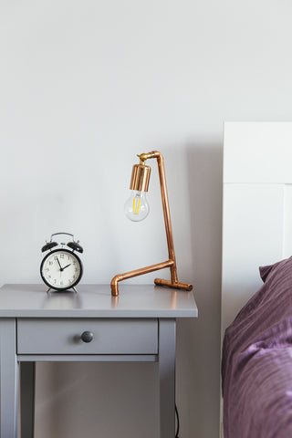 Solid Copper Table Lamp – view 5