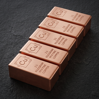 2.5kg (5.5 lb) Solid Copper Bar – 99.9% Fine Copper – view 5
