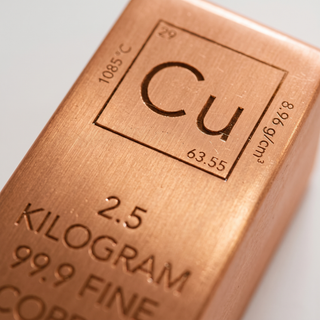 2.5kg (5.5 lb) Solid Copper Bar – 99.9% Fine Copper – view 4
