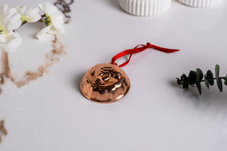 Handmade Pure Copper Miniature Jelly Mold – Dollhouse Baking Decor & Festive Ornament - Alfiq's Store