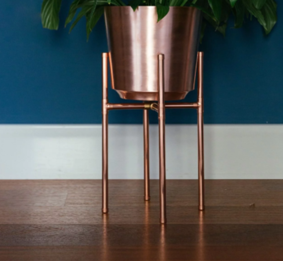 copper plant stand indoor Copper Plant Stand