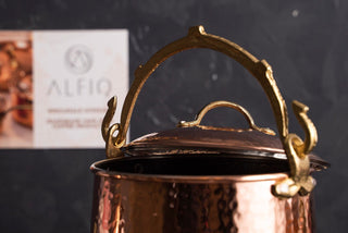 Handmade Pure Copper Canister Set| Coffee Tea Flour Food Safe Storage Box - Alfiq's Store